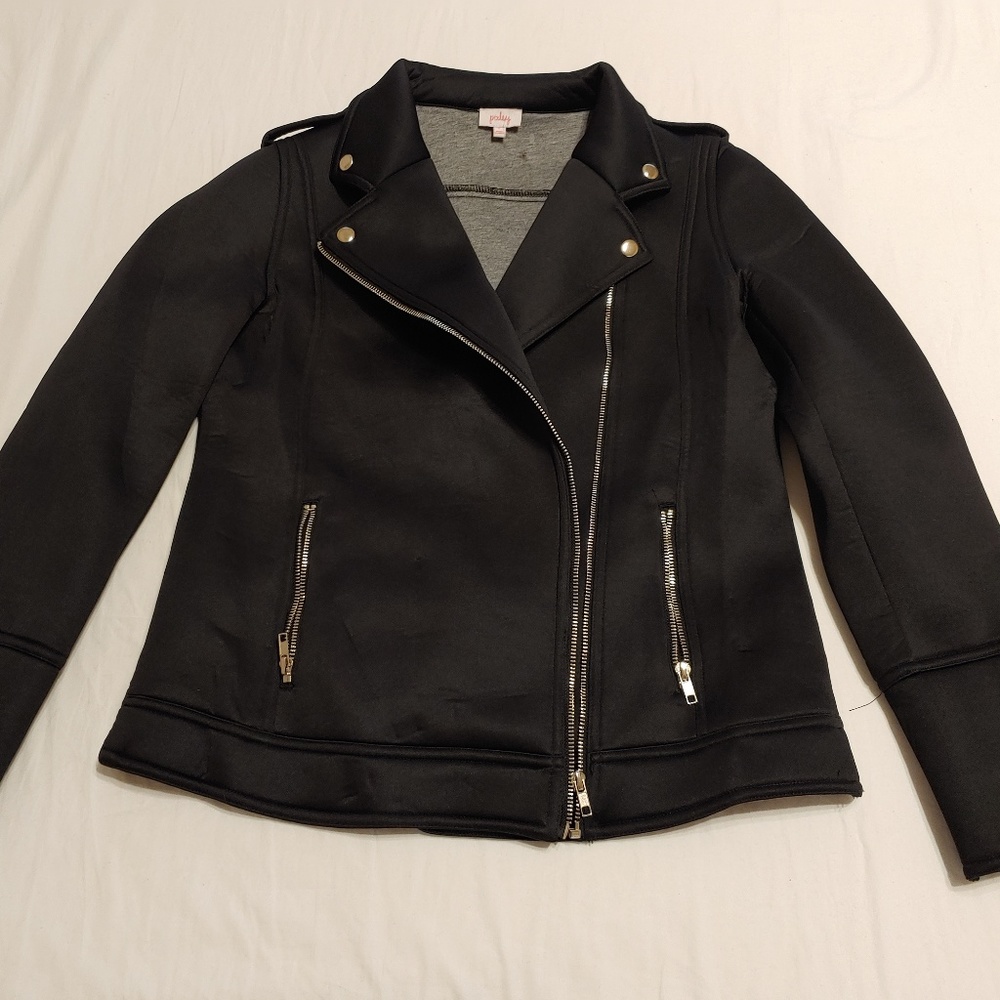 NWOT Pixley x Stitch Fix Black Moto Jacket L